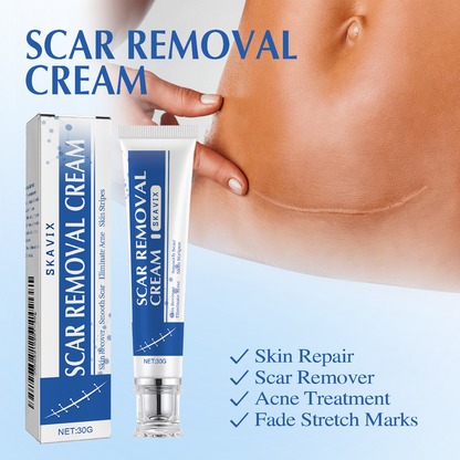 🔥SKAVIX™Professional Scar Removal Gel- Scarremoval treatment for keloids, C-sectionS, surgeries, burns, acne andmore.